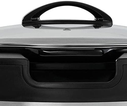 Crock-Pot Thermoshield 6 Quart Slow Cooker with Carry Handles NP1O