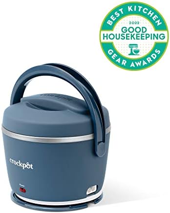 Crock-Pot Electric Lunch Box Food Warmer 20oz – Faded Blue 8RQA