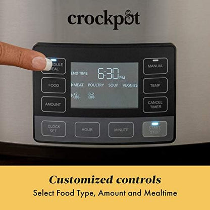 Crock-Pot MyTime 6 Quart Programmable Slow Cooker 812W