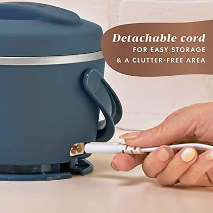 Crock-Pot Electric Lunch Box Food Warmer 20oz – Faded Blue 8RQA