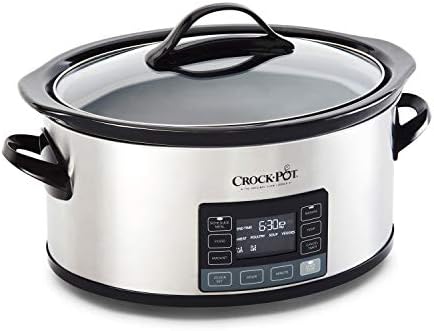 Crock-Pot MyTime 6 Quart Programmable Slow Cooker 812W