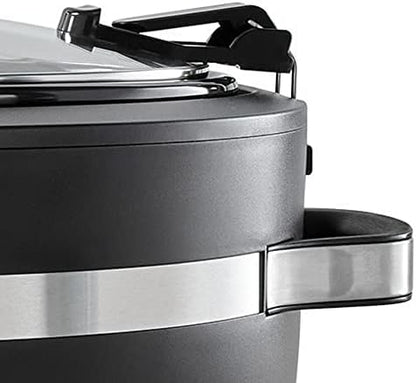 Crock-Pot Thermoshield 6 Quart Slow Cooker with Carry Handles NP1O