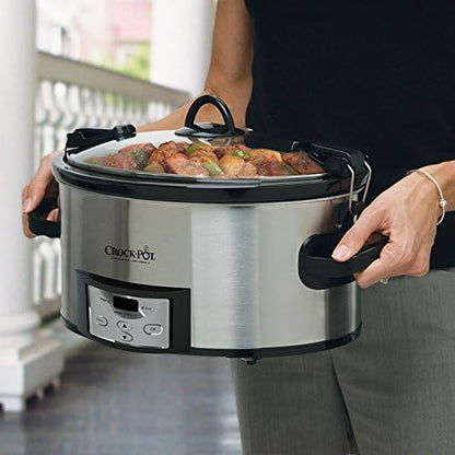 Crock-Pot Cook & Carry 6 Quart Programmable Slow Cooker GPI3