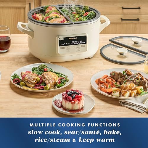 Crock-Pot MultiMeal Multicooker with Programmable Slow Cooker 2QOJ
