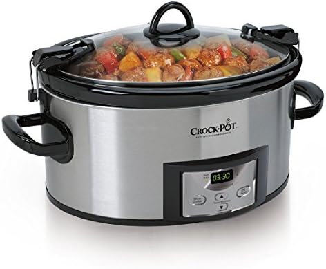 Crock-Pot Cook & Carry 6 Quart Programmable Slow Cooker GPI3