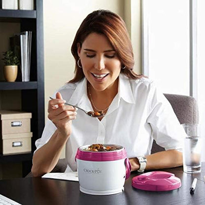 Crock-Pot Lunch Crock Portable Food Warmer 20oz – Pink DROK