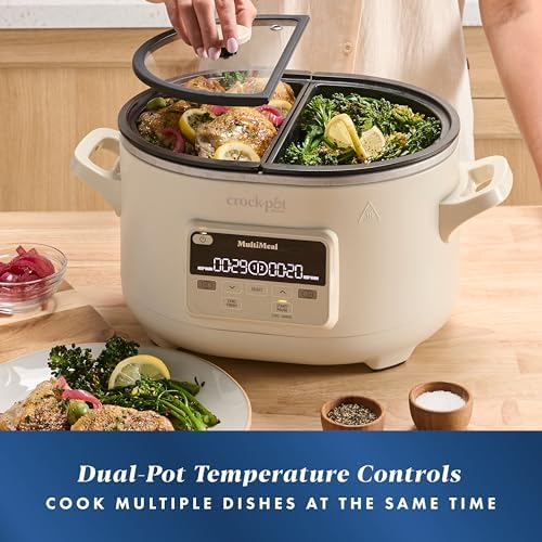Crock-Pot MultiMeal Multicooker with Programmable Slow Cooker 2QOJ