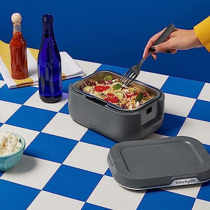 Crock-Pot Portable Electric Lunch Box Food Warmer 28oz AY16