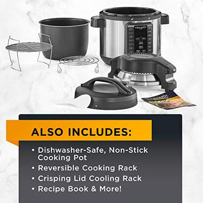 Crock-Pot Express Crisp 8 Quart 10-in-1 Pressure Cooker 79XH