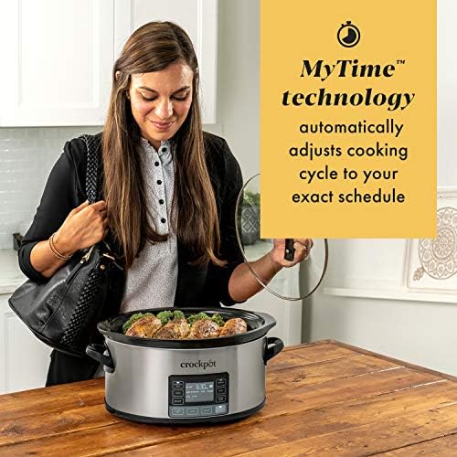Crock-Pot MyTime 6 Quart Programmable Slow Cooker 812W