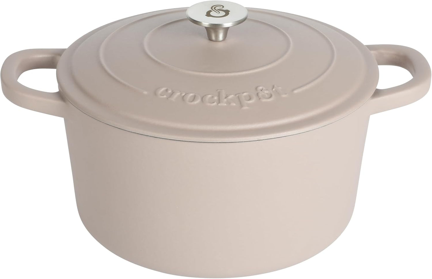 Crock-Pot 3 Quart Enameled Cast Iron Dutch Oven – Aqua 1D6I