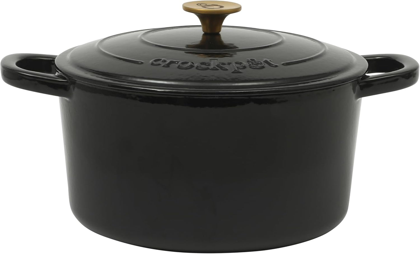 Crock-Pot 3 Quart Enameled Cast Iron Dutch Oven – Aqua 1D6I