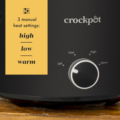 Crock-Pot 2 Quart Mini Slow Cooker – Classic Compact Cooker J63P